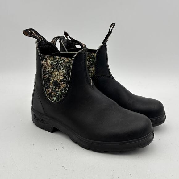 Blundstone Shoes - Blundstone 2201 Fern Floral Chelsea Boots Women's 6 Black